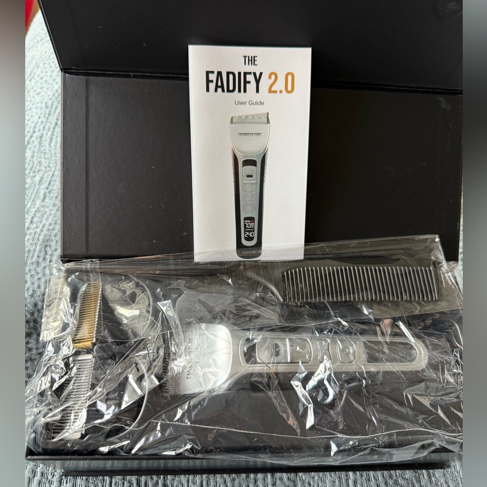 Fadify 2.0 Fading Culture The Men's Hair Clipper – Silver/Black